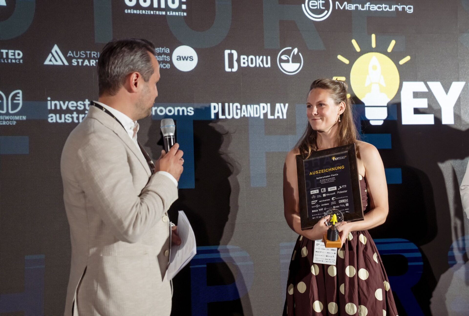 factorymaker received four awards at the EY Scale-up Award 2026